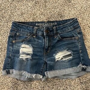 American Eagle Jean Shorts - Size 0